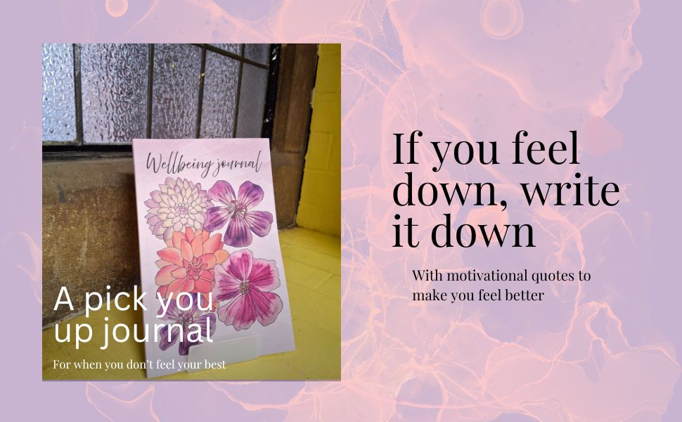 Wellbeing Journal Flowers
