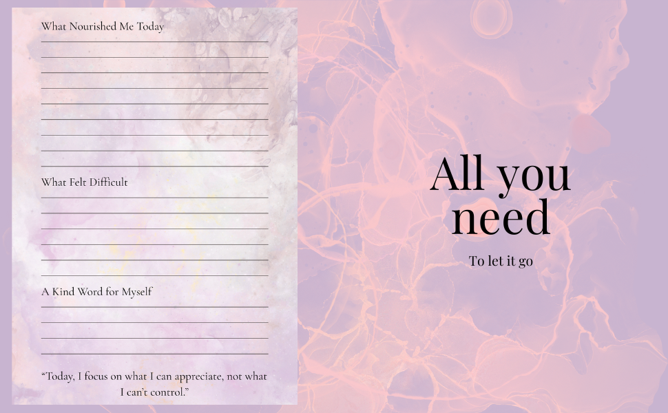 Wellbeing Journal Flowers