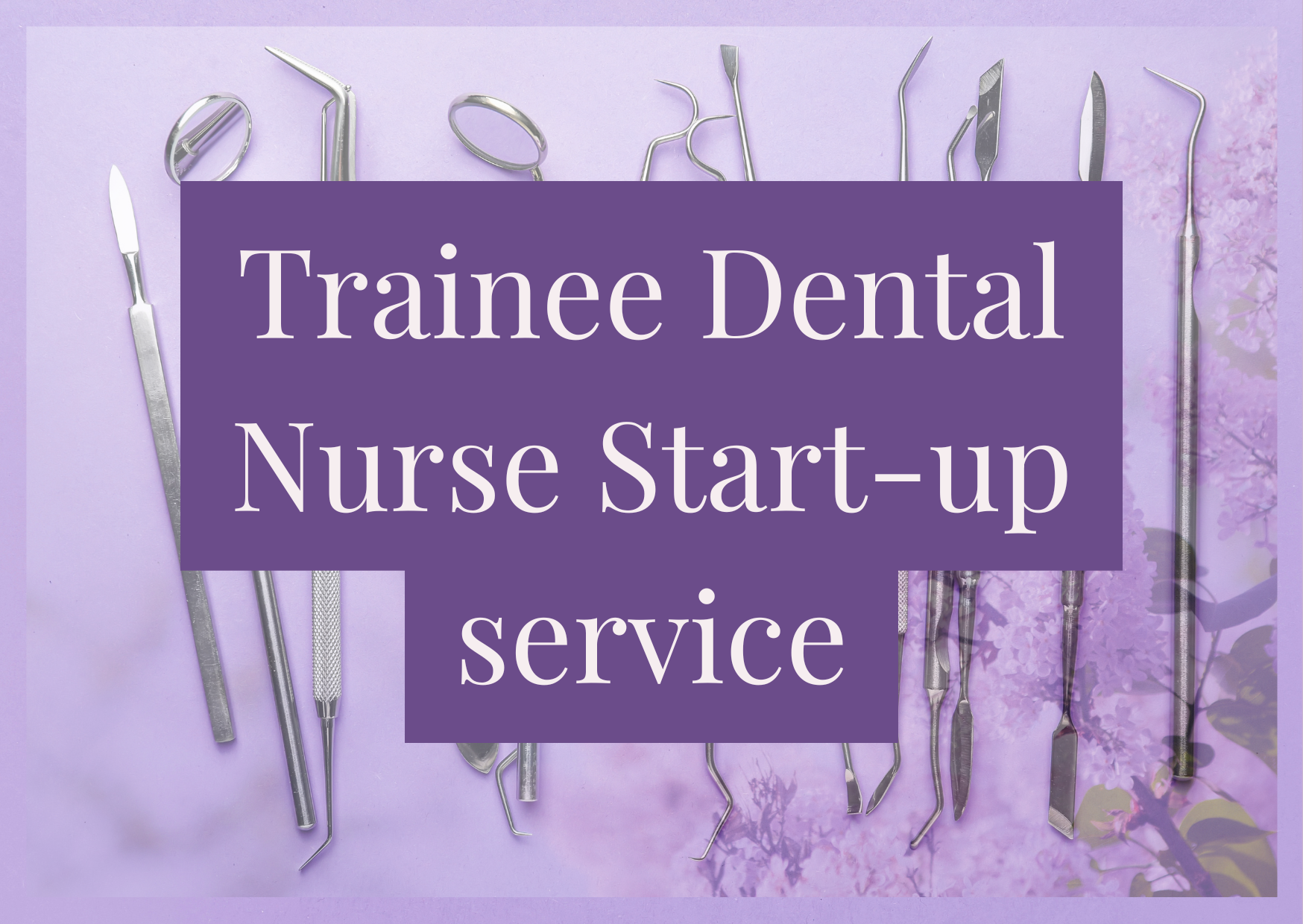 Trainee Dental Nurse Start-up Service